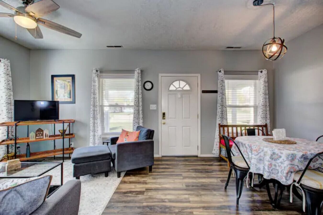 TV connectée, cheminée