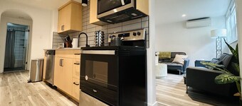 Modern North End Bungalow Downstairs w/Parking!