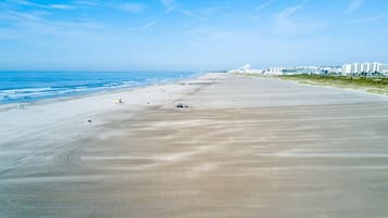 On the beach