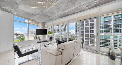 Spacious 3-BD Condo in Midtown Miami - Pool & Gym