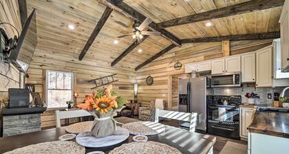 Modern Cabin w/ Fire Pit < 3 Mi to Trails!