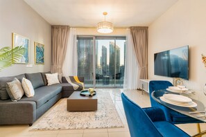 Apartment (1 Bedroom) | Living area