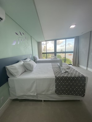 1 habitación, ropa de cama de alta calidad, minibar y escritorio