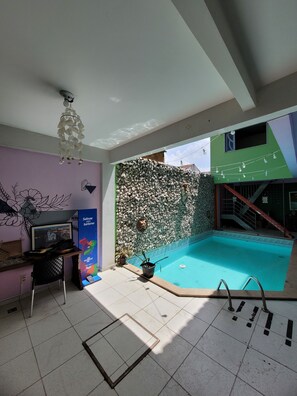 Alberca al aire libre 