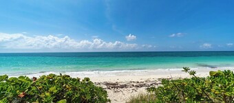 Lovely 1 bedroom, steps from the beach, car available