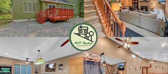 Family & Pet Retreat-2 Amazing Game Rooms-FencedYd-Pool-Beach-JimThorpe-Speedway