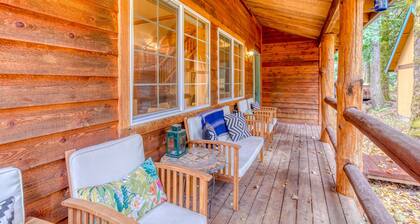 Dog-friendly cabin with deck, fenced yard, & hot tub GAME ROOM COMING SOON!