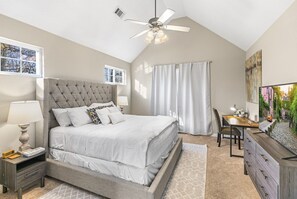 5 habitaciones, tabla de planchar con plancha y cuna de viaje 