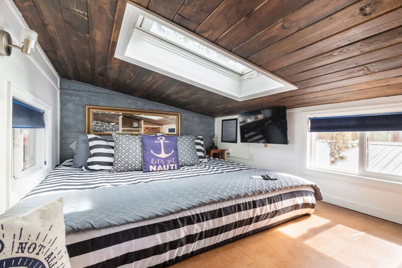 1 bedroom, desk, iron/ironing board, travel crib