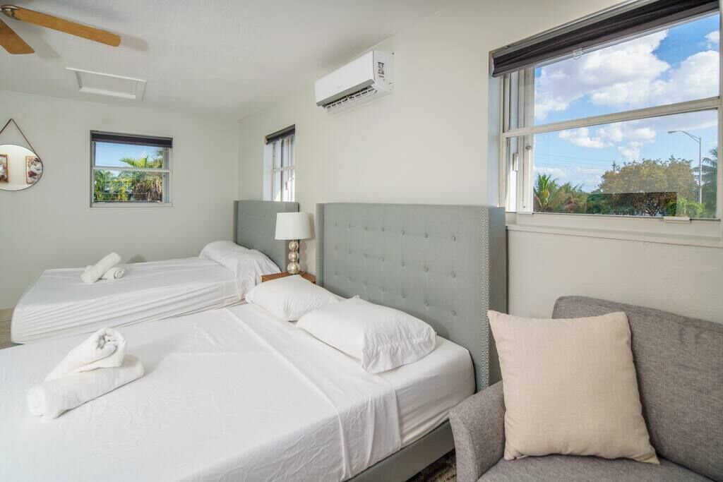 7 bedrooms, iron/ironing board, travel crib, WiFi
