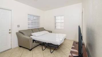 7 bedrooms, iron/ironing board, travel crib, WiFi