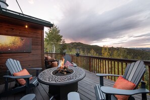 Property grounds - Panoramic Views from a Large Peaktop Retreat with Hot Tub, Sauna, & Axe-Throwing (Conifer)
