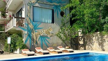 Façade de lâhĂ©bergement