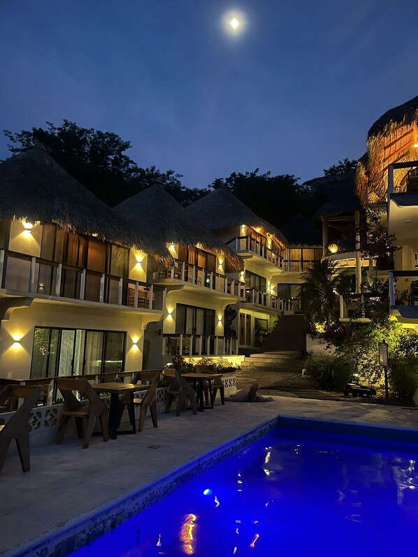 Voorkant van accommodatie