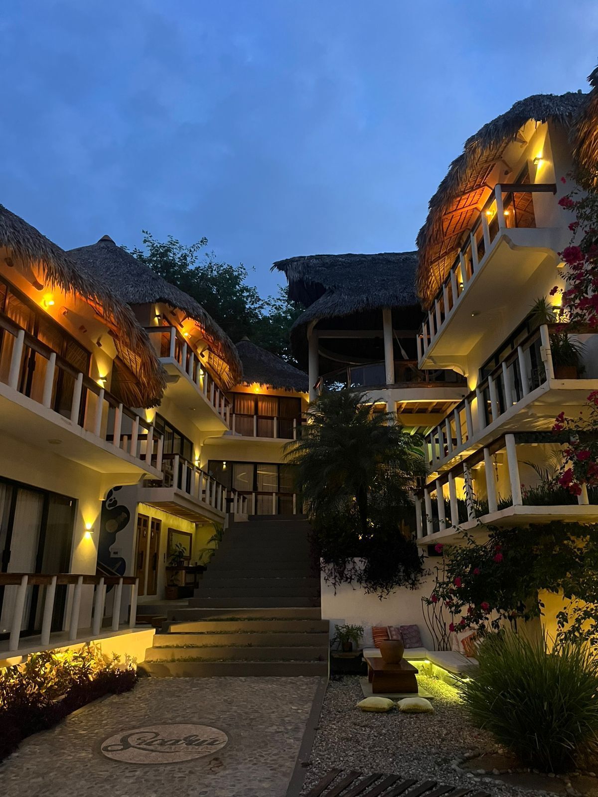 Façade de l’hébergement