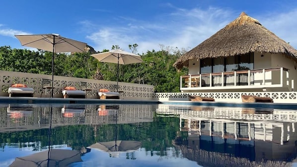 Front of property - Cabañas Sicarú (Santa María Tonameca)
