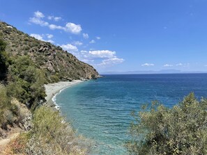 On the beach - Villa Achilles (Pera Melana)