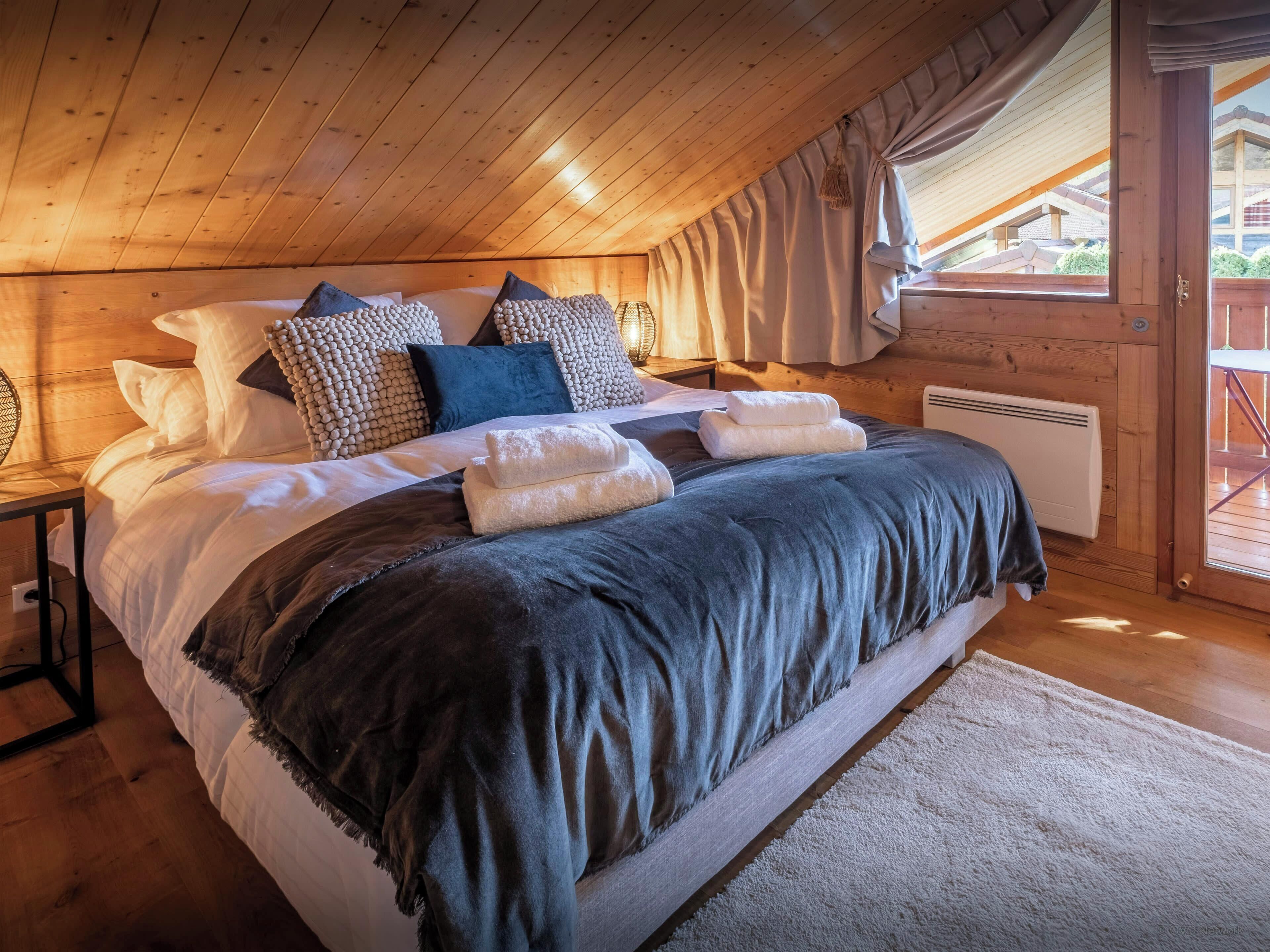 4 dormitorios, tabla de planchar con plancha, wifi y ropa de cama