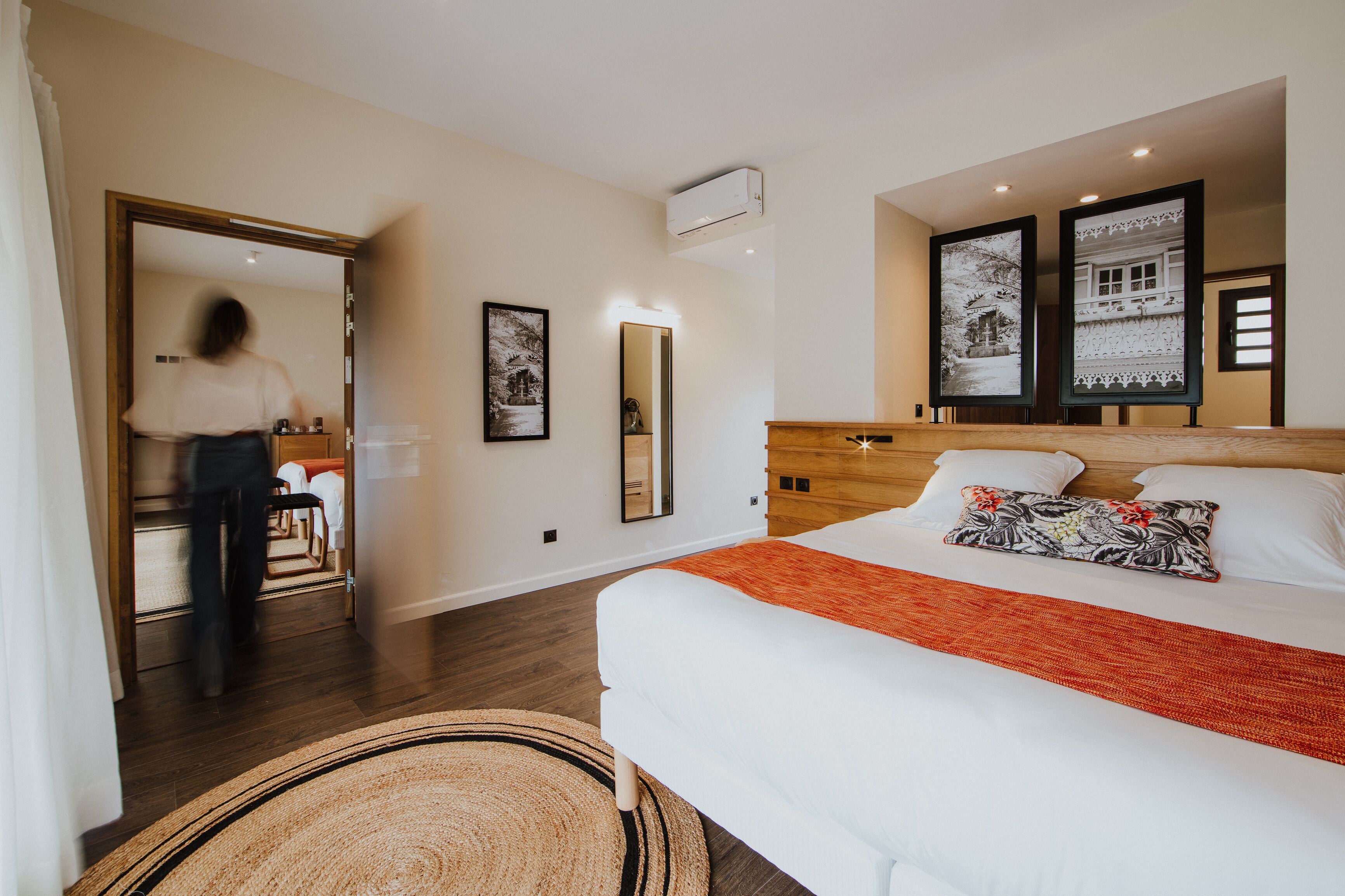 Chambre Familiale Double ou avec lits jumeaux | Literie de qualité supérieure, mini-bar avec articles gratuits