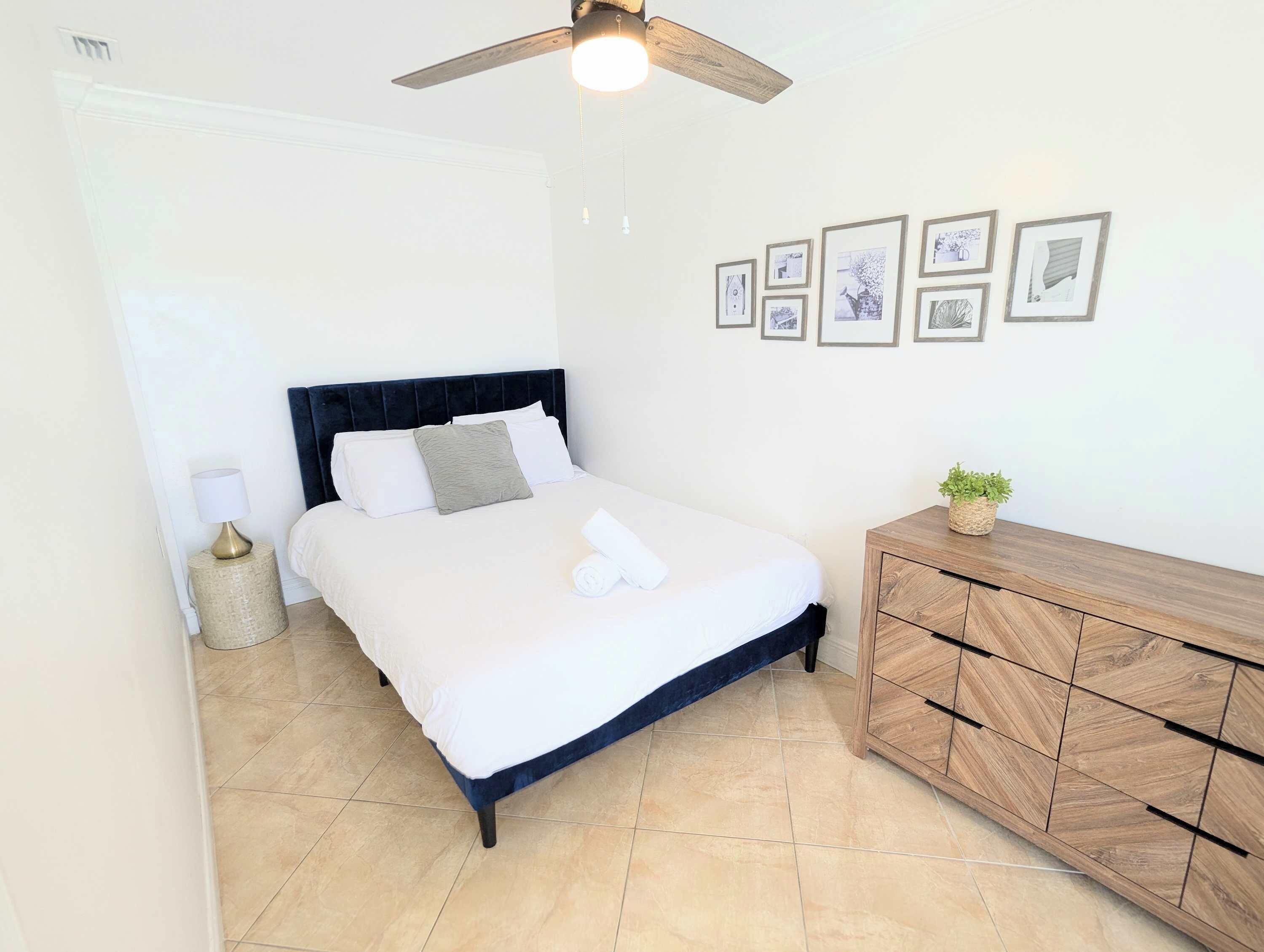 5 bedrooms, iron/ironing board, travel cot, WiFi