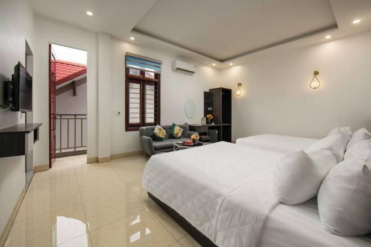 Literie de qualité supérieure, surmatelas, minibar