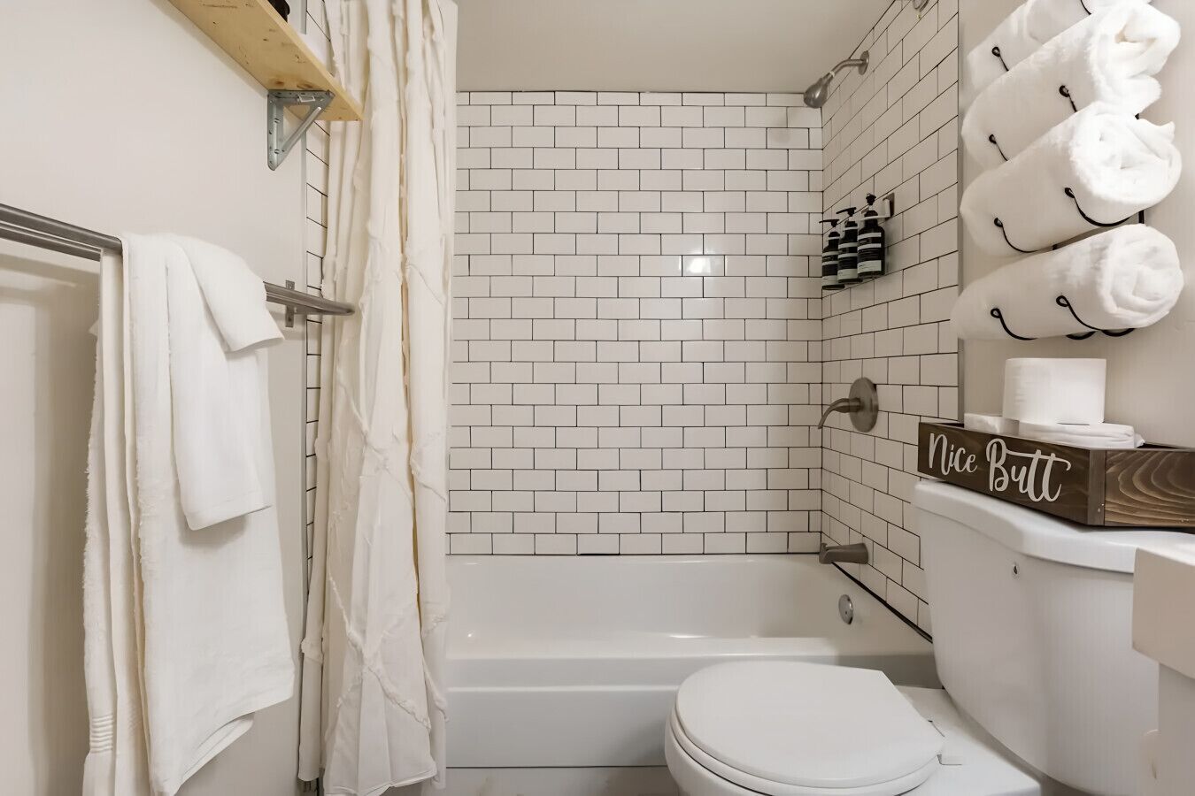 Hair dryer, towels
