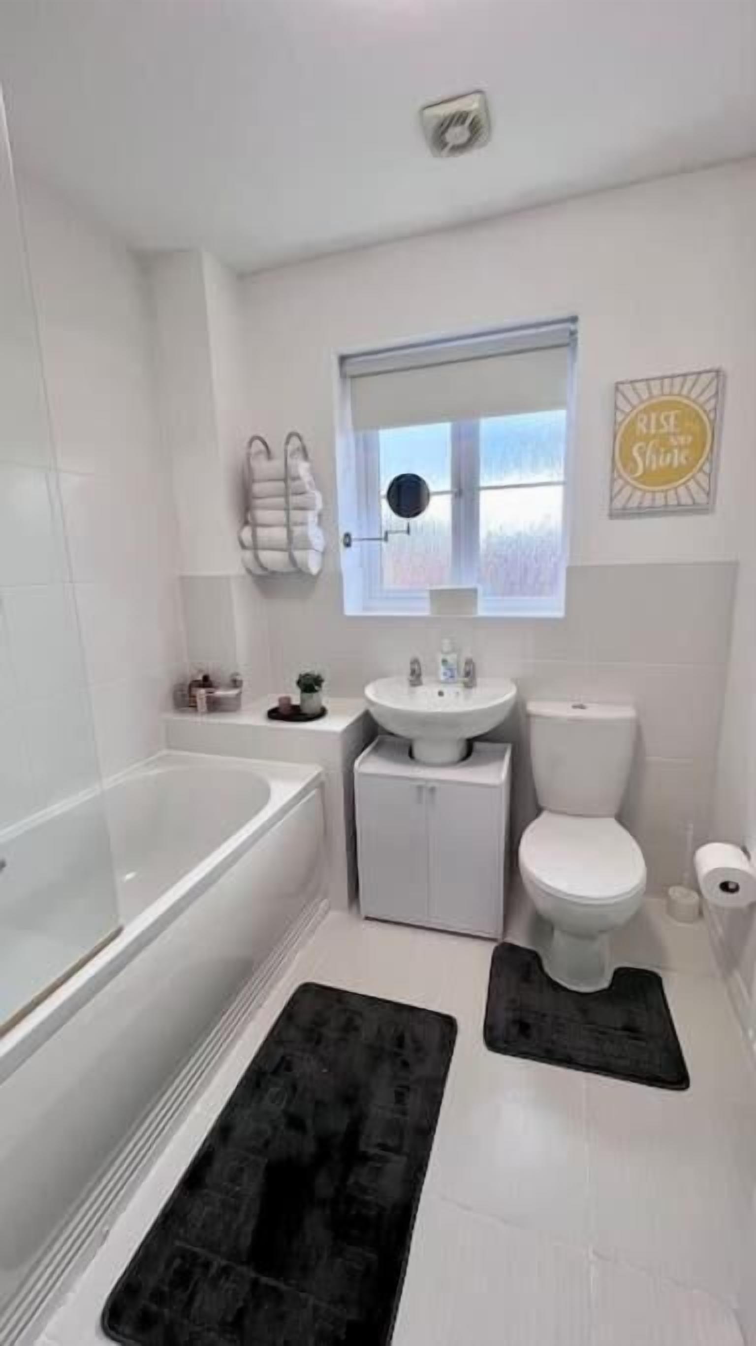 Casa exclusiva | Banheiro | Secador de cabelo, piso aquecido, sabonete, shampoo