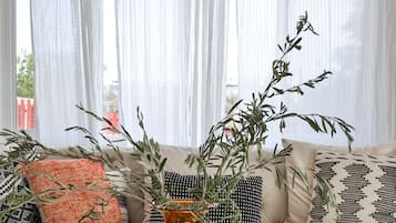 TV connectée, table de tennis de table, livres