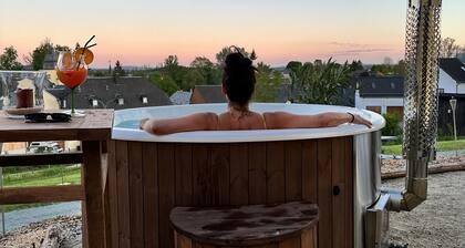 Chalet apartment "Sonnenidyll", 51 sqm & wellness/fitness/sauna - Bergrödelhof