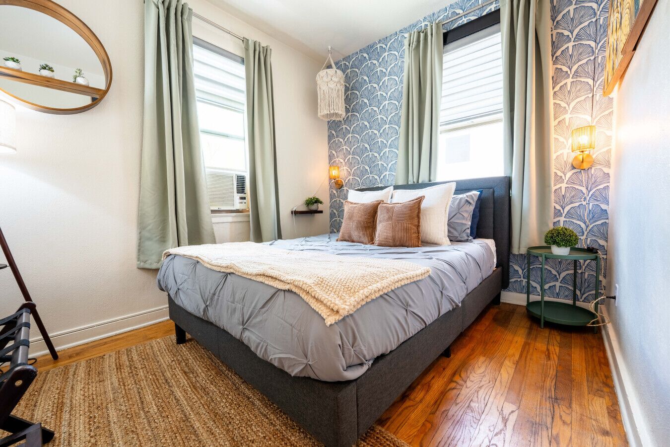 1 bedroom, iron/ironing board, travel crib, free WiFi