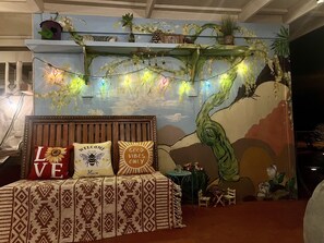 Interior - Your Happy Place, created by local artists (Yucca Valley)
