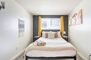 2 dormitorios, escritorio, tabla de planchar con plancha y wifi gratis