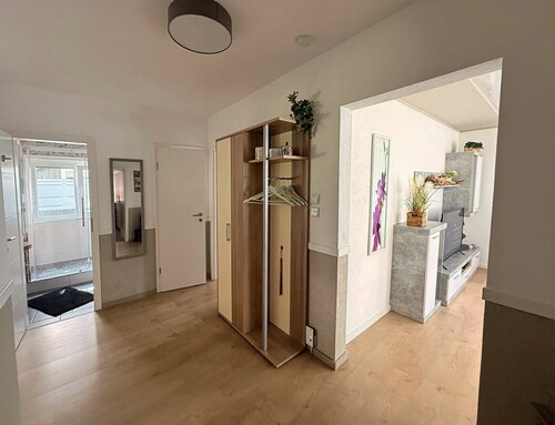 Ferienwohnung "Bullentäle" mit Gemeinschaftspool, Terrasse & WLAN