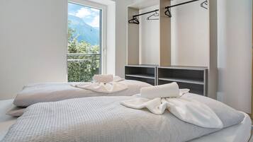 2 Schlafzimmer, kostenloses WLAN, Bettwäsche