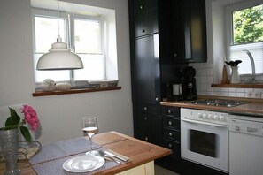 Kühlschrank, Ofen, Herdplatte, Geschirrspüler