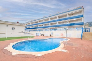 Pool - Apartment "Merida" with Shared Pool, Terrace and Wi-Fi (ALCANAR)