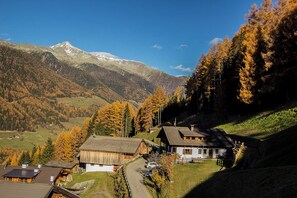 Exterior - Holiday Apartment "Mountainfarm Innertrein Wiese" with Mountain View, Balcony & Wi-Fi (Cadipietra)