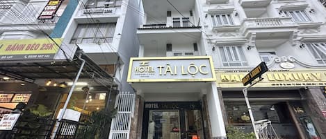 Voorkant van accommodatie