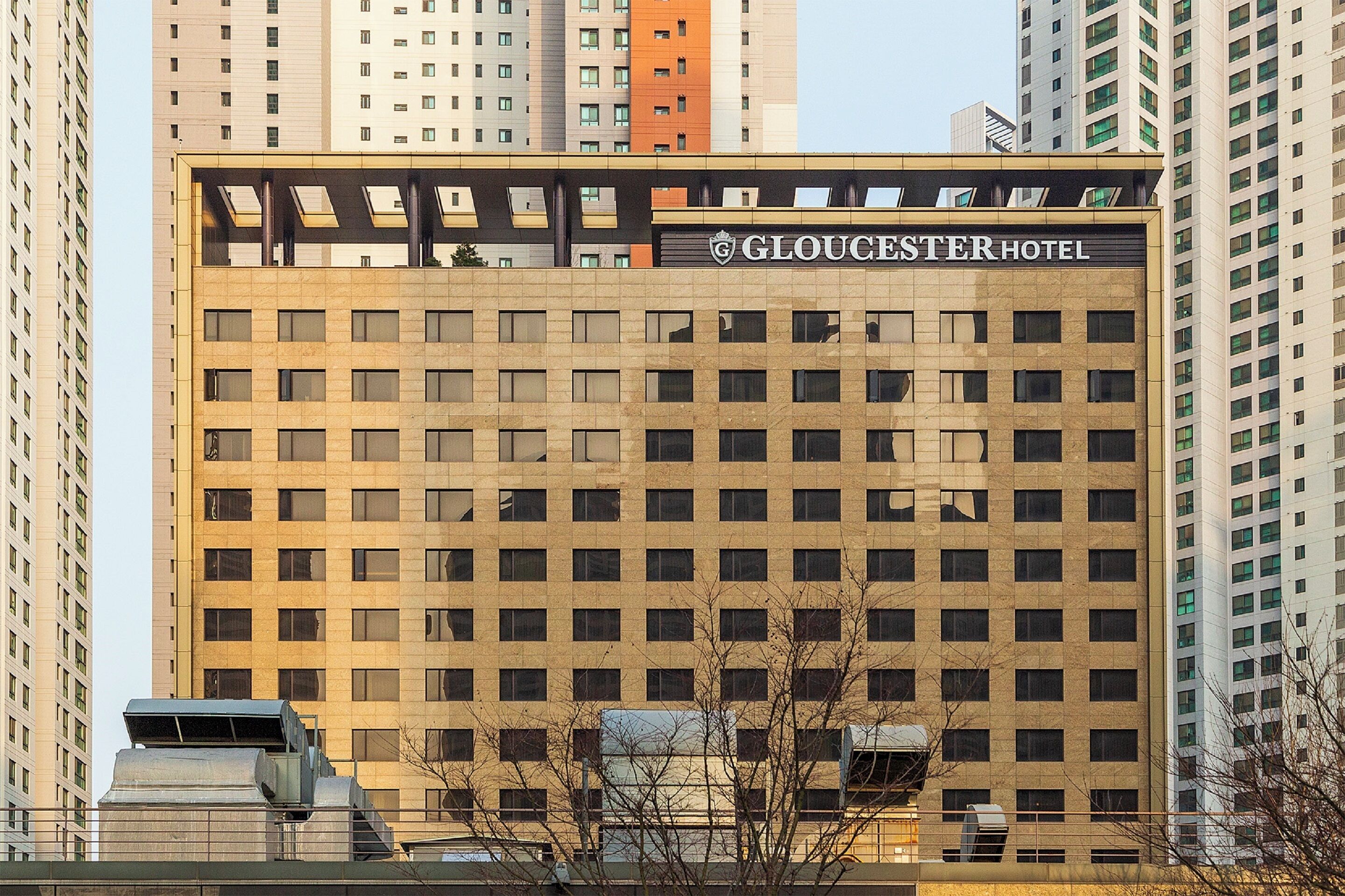 Façade de l’hébergement