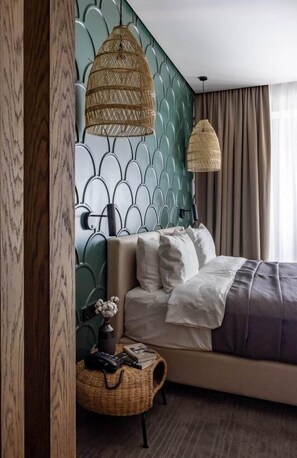 Deluxe Double Room, 1 Bedroom | 1 bedroom, in-room safe, blackout drapes, free WiFi