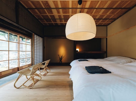 Japanese-Western Room, Non Smoking (BAIGETSUAN, Japanese Style) | 1 bedroom, individually decorated, individually furnished, free WiFi