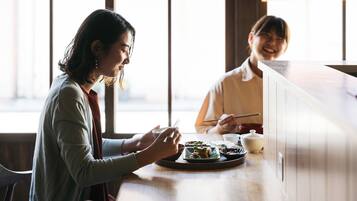 朝食 (和食)、毎日提供 (1 名様 3850 JPY)
