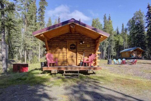 1 Bd. Deluxe Log Cabin | View Northern Lights!