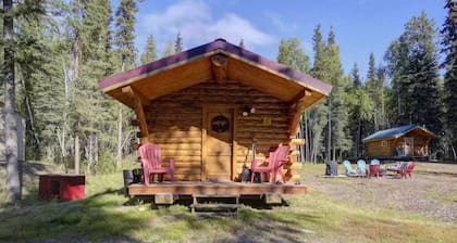 1 Bd. Deluxe Log Cabin | View Northern Lights!