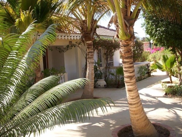 Overnattingsstedets uteområder