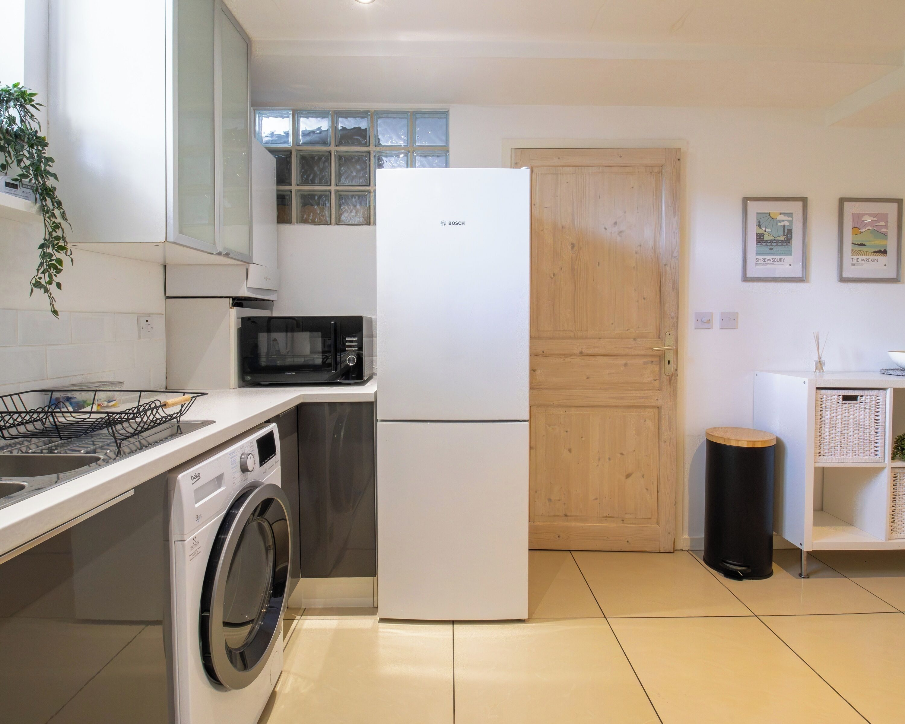 Microwave, oven, dishwasher