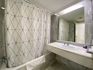 Shower, hair dryer