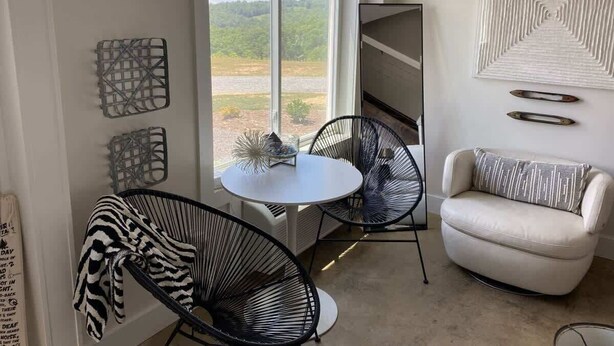 Interior - The Gathering Barn by Buffalo Mountain Getaway (Meadows of Dan)