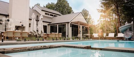 Außenpool, beheizter Pool