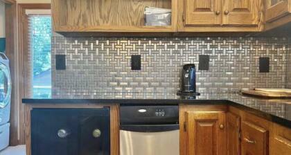 Spacious Lake house with Double Boat Dock & Gently Sloping Lot